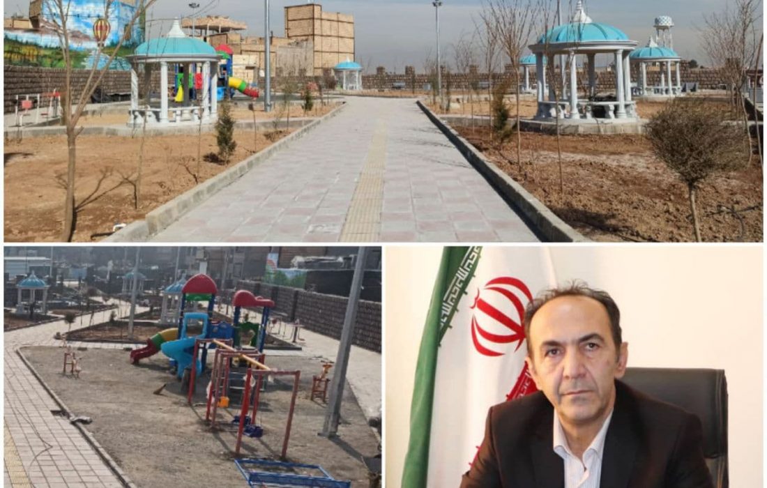 پیشرفت ۹۰ درصدی بوستان روستای قشلاق جیتوی قرچک