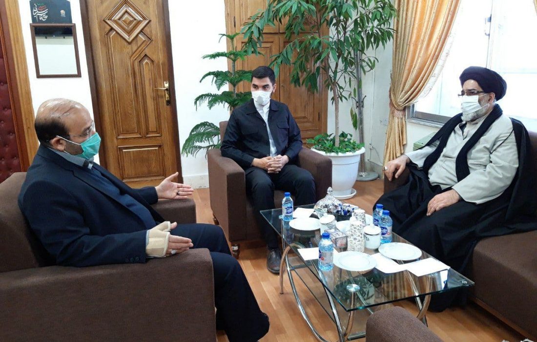 دیدار امام جمعه موقت ورامین با معاون آستان قدس رضوی در مشهد