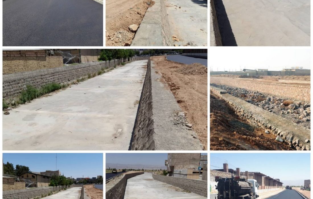 اتمام عملیات بهسازی رودخانه لات‌آجی قرچک