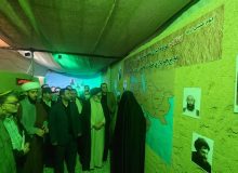 افتتاح نمایشگاه سوگواره کوچه های بنی هاشم بمناسبت ایام فاطمیه در ورامین