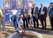 آئین افتتاح کمربندی و مراسم کلنگزنی سوله بحران شهرستان ورامین توسط معاون هماهنگی امور عمرانی استانداری تهران